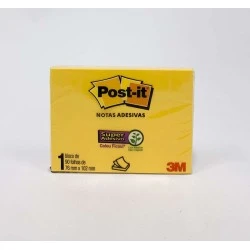 Bloco Post It 654 3m 1X90 Fls Amarelo