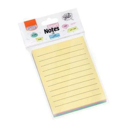 Bloco Post It Ba7506 Pautado Colorido 1100 Fls