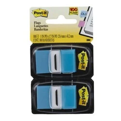 Bloco Post It Flags Azul 50 FLS (2 Blocos)