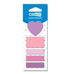 Bloco Post It Stick 5x20 Folhas - Preto