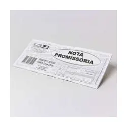 Bloco de Nota Promissória com 50 Folhas