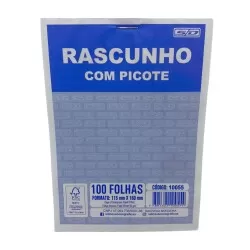Bloco de Rascunho c/ Picote Médio São Domingos