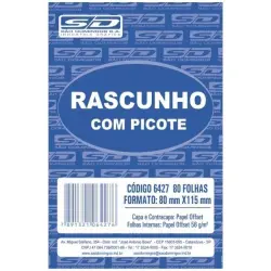 Bloco de Rascunho com Picote Pequeno