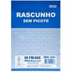 Bloco de Rascunho s/ Picote P - São Domingos