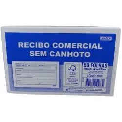 Bloco de Recibo s/ Canhoto São Domingos