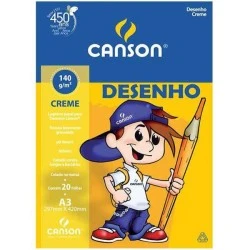 Bloco para Desenho A3 Canson