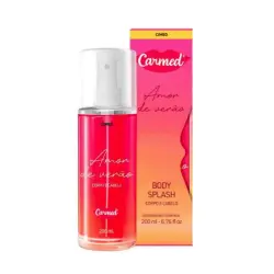 Body Splash CARMED Amor de Verão 200 ml  Frescor & Perfume para Corpo e Cabelo