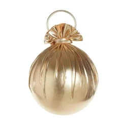 Bola de Natal Cromus 15cm Ouro Metalizado Ref.1091012