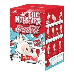 Boneco Colecionável Labubu x Coca-Cola Surprise Blind BoxSurpresa