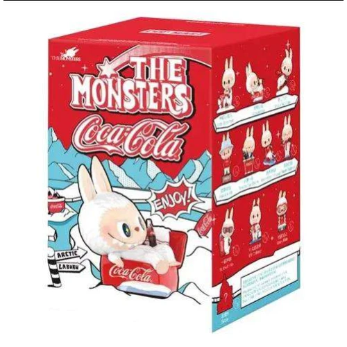 Boneco Colecionável Labubu x Coca-Cola Surprise Blind BoxSurpresa