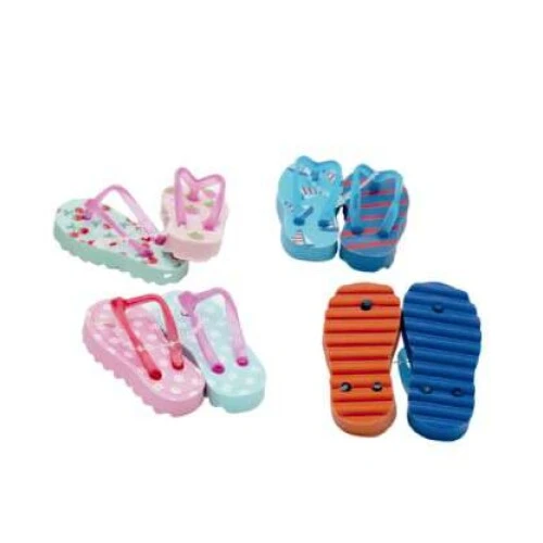 Borracha Colorida Chinelinhos Coloridos - Molin Borracha Colorida Chinelinhos Coloridos - Molin