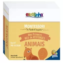 Box de Atividades Infantil Montessori Pré-escola - Animais