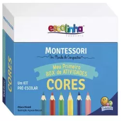 Box de Atividades Infantil Montessori Pré-escola - Cores