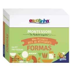 Box de Atividades Infantil Montessori Pré-escola - Formas