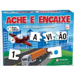 Brinquedo Ache e Encaixe - Pais & Filhos