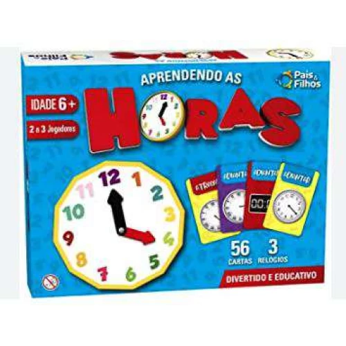 Brinquedo Aprendendo as Horas - Pais & Filhos