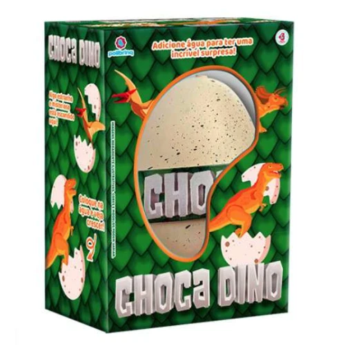 Brinquedo Choca Dino Surpresa - Polibrinq