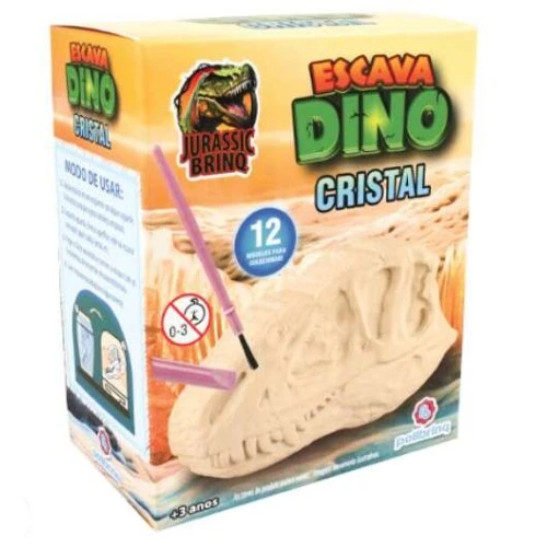 Brinquedo Escava Dinos Surpresa - Polibrinq