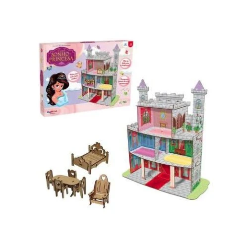 Brinquedo para montar Sonho de Princesa - Ciabrink Brinquedo para montar Sonho de Princesa - Ciabrink