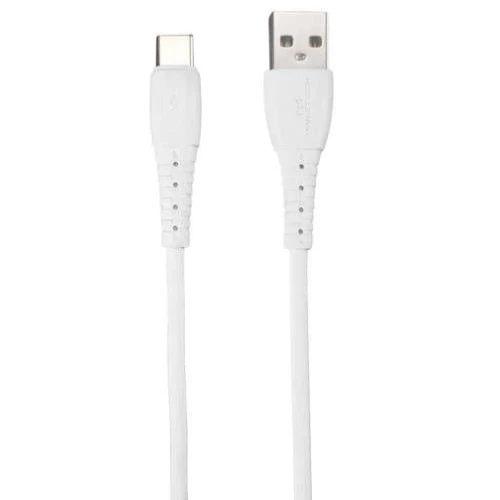 Cabo Carregador Type C Branco CA-127C - Maketech