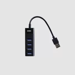 Cabo Hub Ditribuidor de Conexão USB 4 Portas - OEX