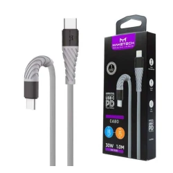 Cabo USB Maketech Cinza 1MT- Maketech