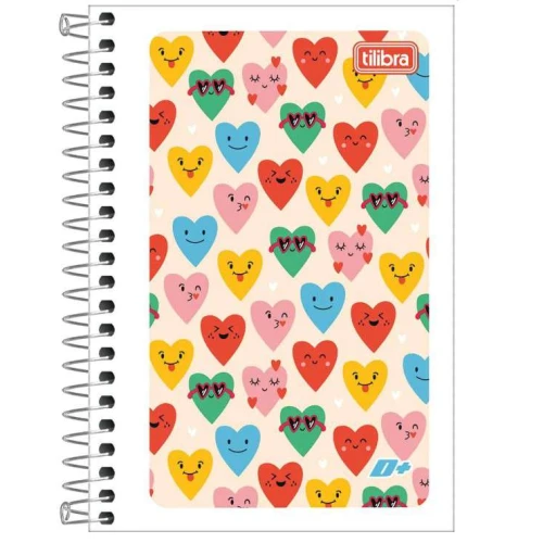 Caderneta Escolar Capa Flexível D+ 96 Folhas