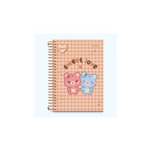 Caderneta Escolar Daydream 80 Folhas - Cadersil