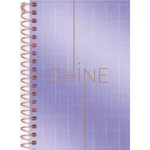 Caderneta Escolar Shine 96 Folhas - Foroni