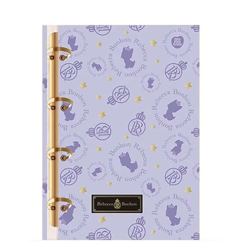 Caderno Argolado Colleg Rebecca Bonbon 160 folhas - Animativa