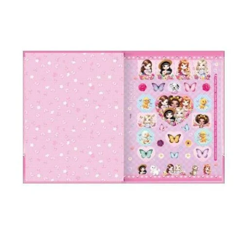 Caderno Brochura 80 1/4 folhas Jolie - Tilibra Caderno Brochura 80 1/4 folhas Jolie - Tilibra