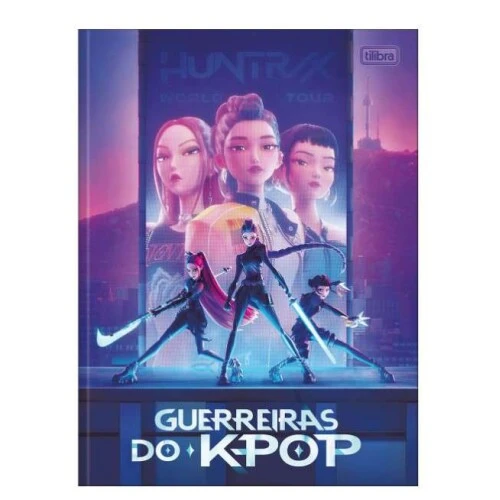 Caderno Brochura 80 1/4 folhas K-POP - Tilibra Caderno Brochura 80 1/4 folhas K-POP - Tilibra
