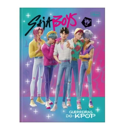 Caderno Brochura 80 1/4 folhas K-POP - Tilibra Caderno Brochura 80 1/4 folhas K-POP - Tilibra