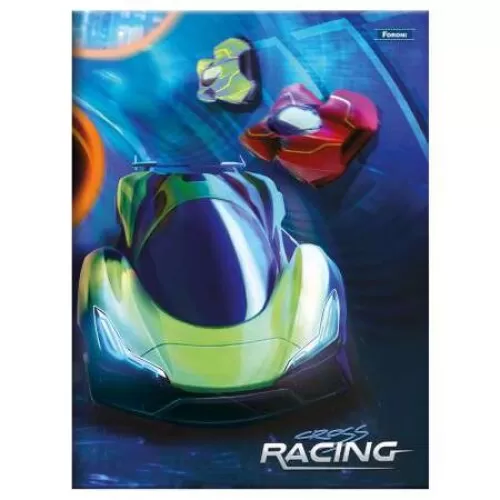 Caderno Brochura 80 Folhas Cross Racing - Foroni