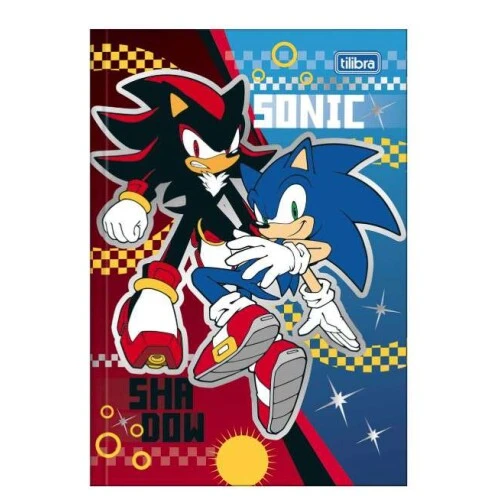 Caderno Brochura 80 folhas Sonic - Tilibra Caderno Brochura 80 folhas Sonic - Tilibra