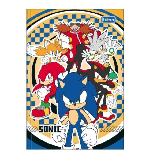 Caderno Brochura 80 folhas Sonic - Tilibra Caderno Brochura 80 folhas Sonic - Tilibra