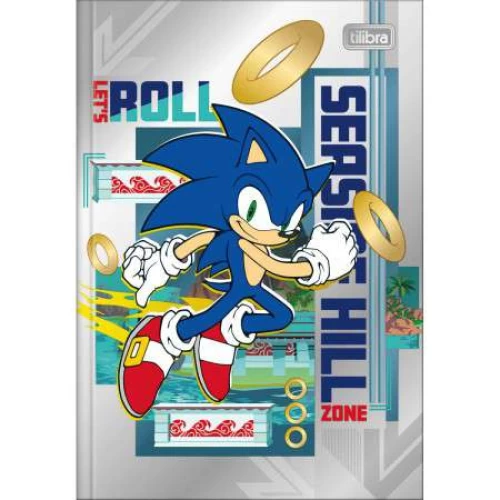 Caderno Brochura 80 folhas Sonic - Tilibra