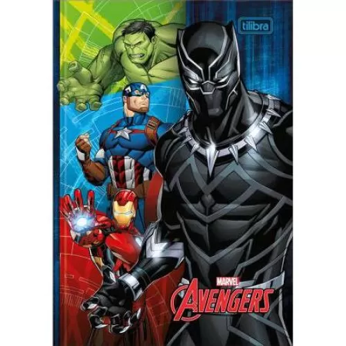 Caderno Brochurão Avengers 80 Folhas - Tilibra