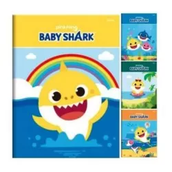 Caderno Brochura Baby Shark - Foroni
