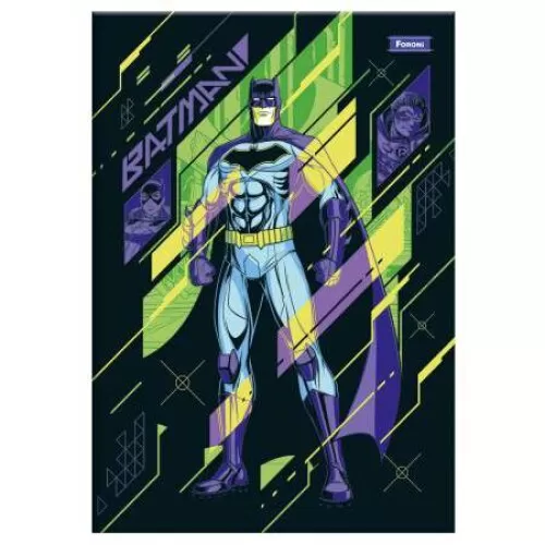Caderno Brochura Batman 80 Folhas - Foroni