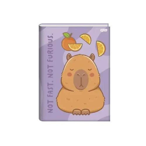 Caderno Brochura Capy Vibes 80 Folhas - Jandaia
