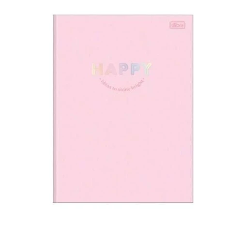 Caderno Brochura Happy Pastel 80 folhas - Tilibra
