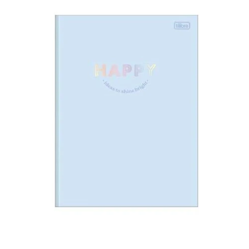Caderno Brochura Happy Pastel 80 folhas - Tilibra