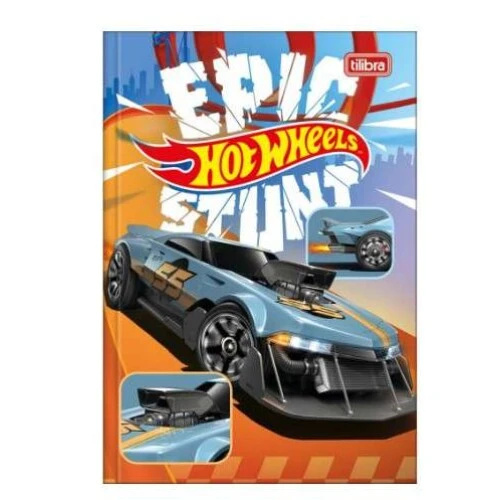 Caderno Brochura Hot Wheels 80 Folhas - Tilibra Caderno Brochura Hot Wheels 80 Folhas - Tilibra