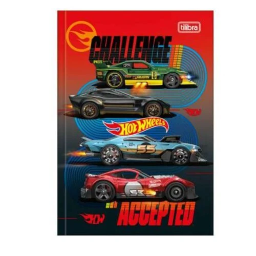 Caderno Brochura Hot Wheels 80 Folhas - Tilibra Caderno Brochura Hot Wheels 80 Folhas - Tilibra