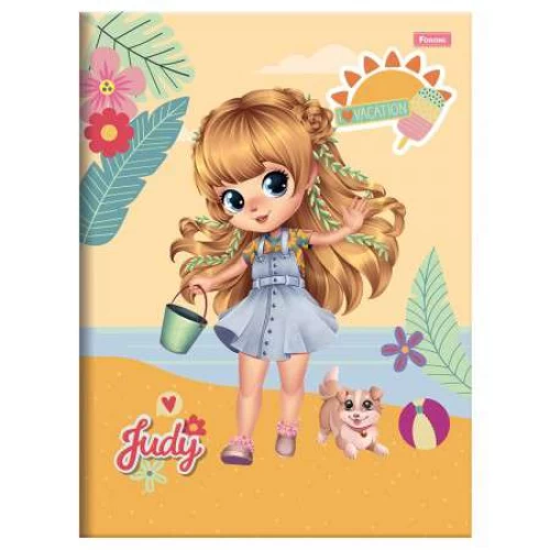 Caderno Brochura Judy 80 Folhas - Foroni