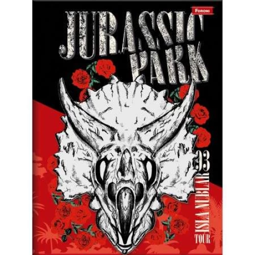 Caderno Brochura Jurrasic World 96 Folhas