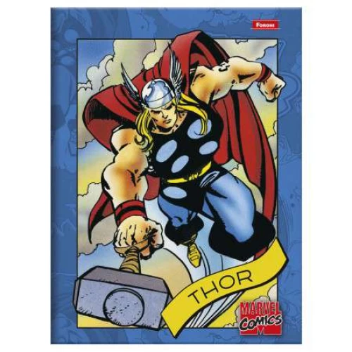 Caderno Brochura Marvel Comics 80 Folhas - Foroni