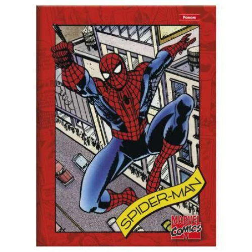 Caderno Brochura Marvel Comics 80 Folhas - Foroni