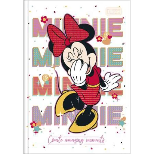 Caderno Brochura Minnie 80 folhas - Tilibra